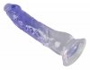 Dildo z przyssawką 22,5 cm Crystal Clear